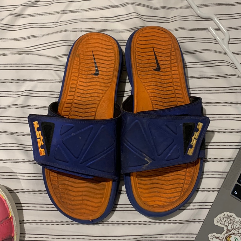 Lebron flip flops